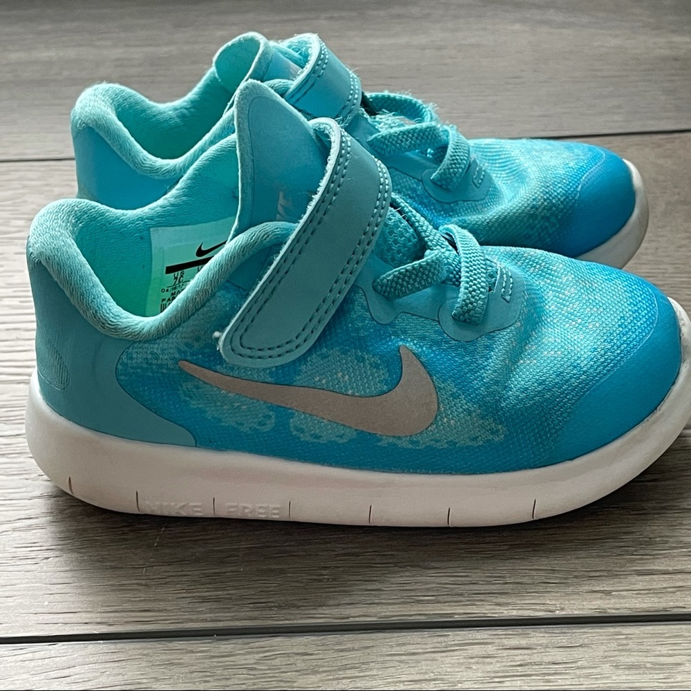 Nike Free Tiffany Blue Toddler Size7